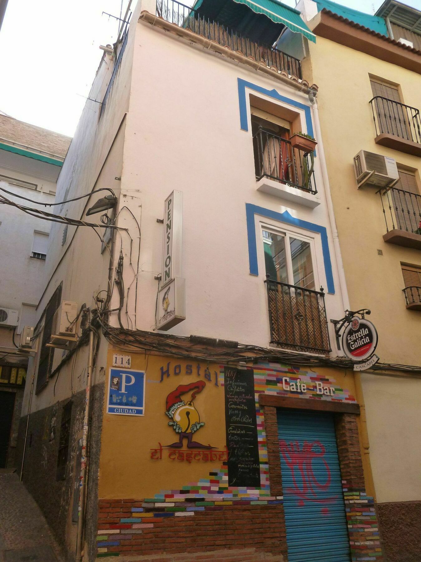Hostel El Cascabel غرناطة المظهر الخارجي الصورة